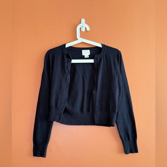 H&M Sweaters - H&M Knit Cardigan in Navy Blue Womens Size XXS